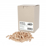 Chevilles en bois de hêtre chanfreinées des deux côtés