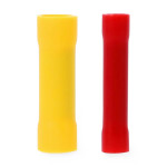 Connecteur bout à bout entièrement isolé et résistant avec étamage galvanique