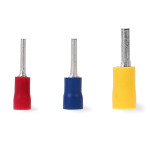 Cosse isolée, étamée galvaniquement, avec connexion en forme de tige