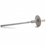 Cheville avec clou en acier galvanisé