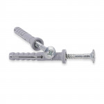 Cheville à clouer résistante aux chocs avec tête plate/col plat