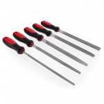 Ensemble de 5 limes d'atelier avec poignée ergonomique 2K