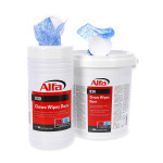 Lingettes nettoyantes humides avec une face douce et une face rugueuse