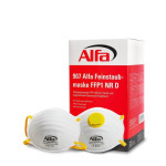 Masque de protection respiratoire FFP1 avec ou sans valve, doté d’un bandeau de tête confortable en coton