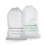 Sac pour laine minérale avec fermeture
