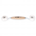 Rouleau d'angle professionnel avec poignée en bois de haute qualité pour maroufler le papier peint dans les coins intérieurs et extérieurs