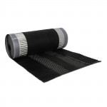 Closoir de faîtage et d'arête de haute qualité avec voile de filage en PP et section d'aération ouverte