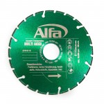 Disque de coupe professionnel, mince, soudé sous vide, à faible vibration