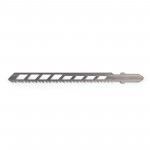 Lame de scie sauteuse avec protection contre le frottement pour des coupes franches et rectilignes dans le bois