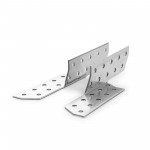 Patte d'ancrage pour panne-chevron pour relier des chevrons à des pannes