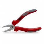 Pince mixte robuste avec poignée souple ergonomique à 2 composants