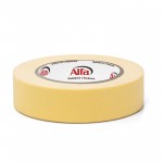 Ruban adhésif de masquage peinture en papier crêpe fin pour peintres, indéchirable, résistant à l'eau, de haute qualité