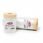 562 ALFA - Ruban adhésif de masquage en crêpe avec film dépliant en HDPE 