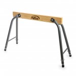 Tréteau de travail pliable en acier et bois robuste
