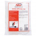 418 ALFA - Bâche protection peinture en HDPE 7 µm / 12 µm - pour intérieur et extérieur 