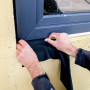 Film isolant simple en caoutchouc EPDM avec un ruban adhésif acrylique d'une épaisseur de 0,6 mm