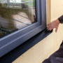 Film isolant simple en caoutchouc EPDM avec un ruban adhésif acrylique d'une épaisseur de 0,6 mm