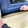 Colle hybride pour films EPDM à élasticité permanente