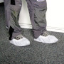 Surchaussures blanches en PE PREMIUM