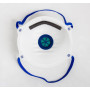 Masque de protection particules fines FFP2 avec valvule et nez souple