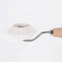 Rouleau d'angle professionnel avec poignée en bois de haute qualité pour maroufler le papier peint dans les coins intérieurs et extérieurs