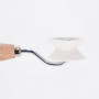 Rouleau d'angle professionnel avec poignée en bois de haute qualité pour maroufler le papier peint dans les coins intérieurs et extérieurs