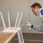 Peinture à base de résine nitro combinée de haute qualité en couleurs RAL mates