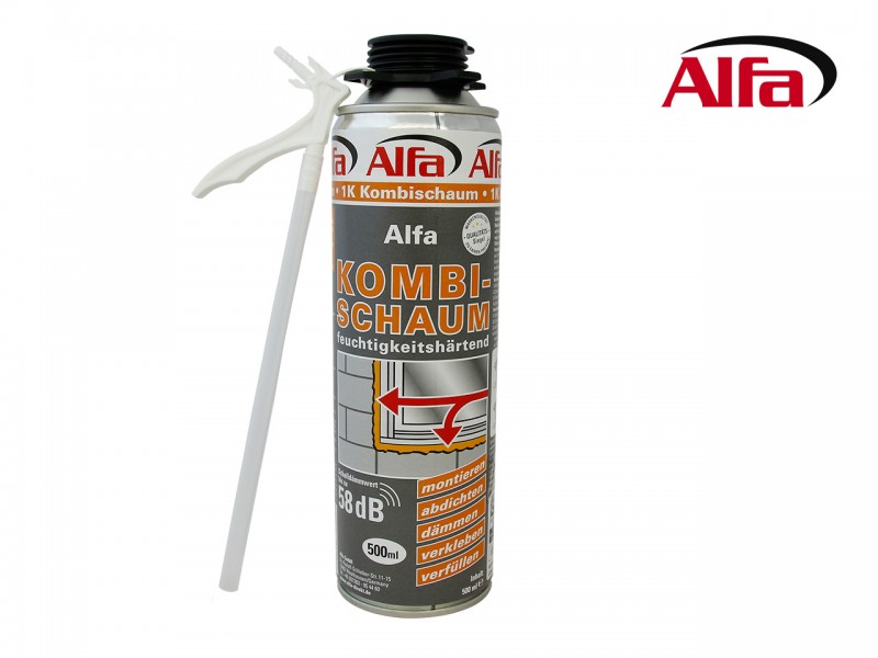 607 ALFA - Mousse polyuréthane expansive «Combi» 607 ALFA - Mousse polyuréthane expansive «Combi»