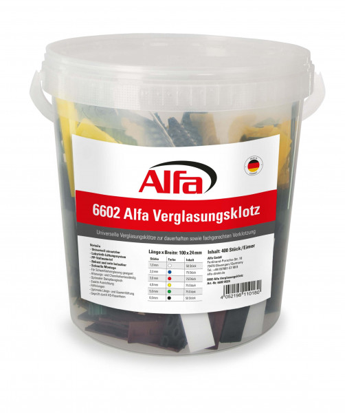 6602 ALFA-Kit de blocs de vitrage