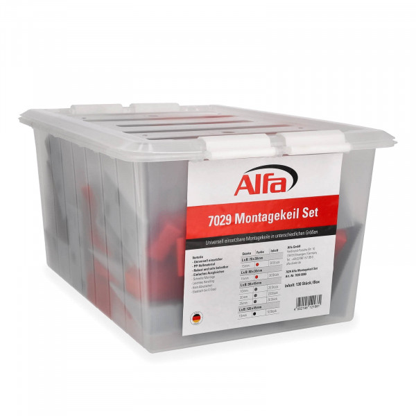 7029 ALFA Kit de cales de montage