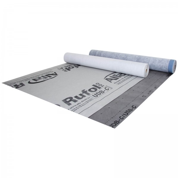 182 ALFA Rufol UDB-C 100 Ecran de sous toiture en 3 couches - 100 g/m² 182 ALFA Rufol UDB-C 100 Ecran de sous toiture en 3 couches - 100 g/m²