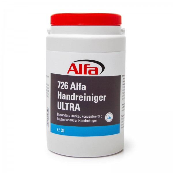 726 ALFA Nettoyant pour les mains «ULTRA» 726 ALFA Nettoyant pour les mains «ULTRA»