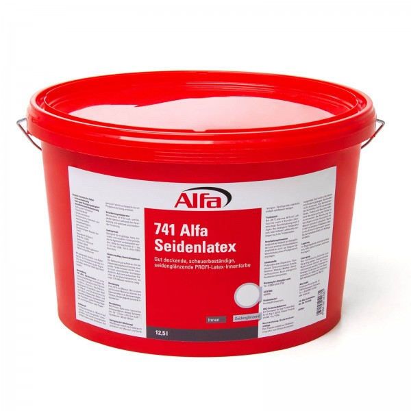 741 ALFA Peinture latex soyeuse pour l´intérieur 741 ALFA Peinture latex soyeuse pour l´intérieur