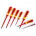 Jeu de tournevis ergonomiques 2K-VDE 7 pièces selon VDE0682 partie 201, IEC 60900