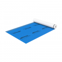 Membrane de toiture ouverte à la diffusion avec 170 g/m² et double bande autocollante