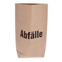 Sac poubelle en papier robuste d'une capacité de 120L
