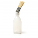 Flacon pinceau 250 ml avec tête de pinceau coudée et vissée