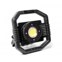 Roter Satz Mobiler Hybrid (Akku & Strom) LED-Strahler mit Powerbank-Funktion Projecteur mobile hybride (batterie et alimentation) à LED avec Fonction Powerbank Kurzbeschreibung Mobiler 30 Watt LED-Strahler für den Einsatz auf der Baustelle im Innen- und A