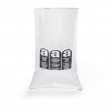 Sac en LDPE pour l´élimination de déchets d´amiante, ultra stable
