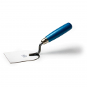 Truelle Platrier en acier inoxydable manche en bois