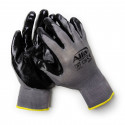 873 ALFA - Gants en tricot fin avec couche de nitrile