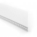 528 ALFA - Profilé d'enduit en PVC tramé pour crépis - intérieur et extérieur   
