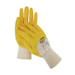 910 ALFA - Gants en coton (revêtus de Nitrile)
