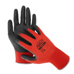 9190 Alfa PU RED Touch (Gant en tricot fin)