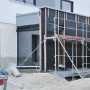 Lé de façade en 160g/m², autocollant, résistant aux UV, à haute diffusion ouverte