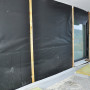 Lé de façade en 160g/m², autocollant, résistant aux UV, à haute diffusion ouverte