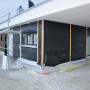 Lé de façade en 160g/m², autocollant, résistant aux UV, à haute diffusion ouverte