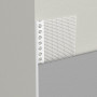 528 ALFA - Profilé d´enduit en PVC tramé pour crépis - intérieur et extérieur 
