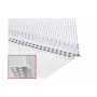 535 ALFA - Cornière d’angle en PVC dur pour le renforcement d’angles sortants (exemple chambranles) 