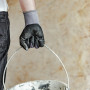 Gants en tricot fin avec revêtement en Foam Nitril et picots